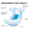 Landofgenie Adult Diapers with Tabs Unisex Overnight High Absorbency Diapers