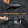 HEEDU Drenaje de Piso-10 * 30CM, SUS304 Hogar Acero Inoxidable