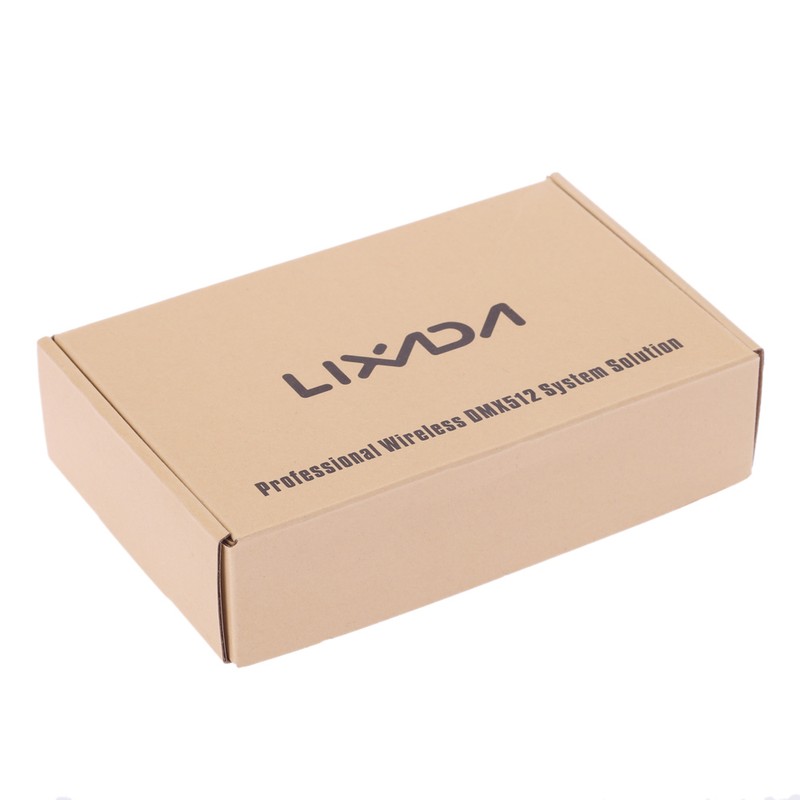 Lixada 2.4G ISM DMX512 Wireless Female XLR Transmitter Receiver LED