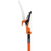 VEVOR Manual Pole Saw, 7.3-27 ft Extendable Tree Pruner, Sharp