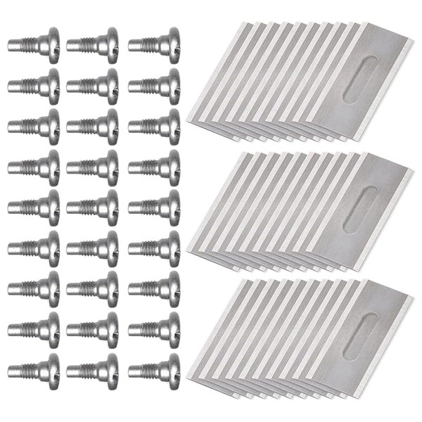 YHIJSR Pack of 30 Replacement Blades for Robot Lawnmower Universal