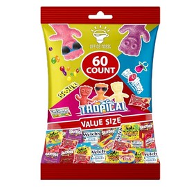 Ultimate Candy Variety Pack | Individually Wrapped Candy | - Chews and Sweets For Office, Parties, Kids, and Home | Gift Friendly Pack | (60 Count)