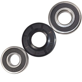 HQRP Bearing and Seal Kit Compatible with LG 4036ER2003A 4280FR4048C 4280FR4048K WM1812CW WM1814CW WM1815CS WM2010CW WM2016CW Kenmore 79640021900 79648842800 79648852800 Washer Tub