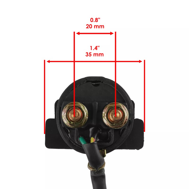 Caltric Starter Relay Solenoid for Arctic Cat 250 Dvx 250DVX