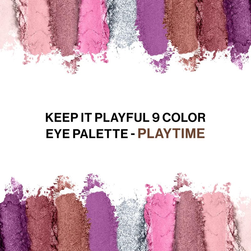 L.A. Girl Keep It Playful Eyeshadow Palette, Playtime GES436