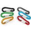 Boundless Voyage Carabiner with Storage Bag, Black, Set of 10