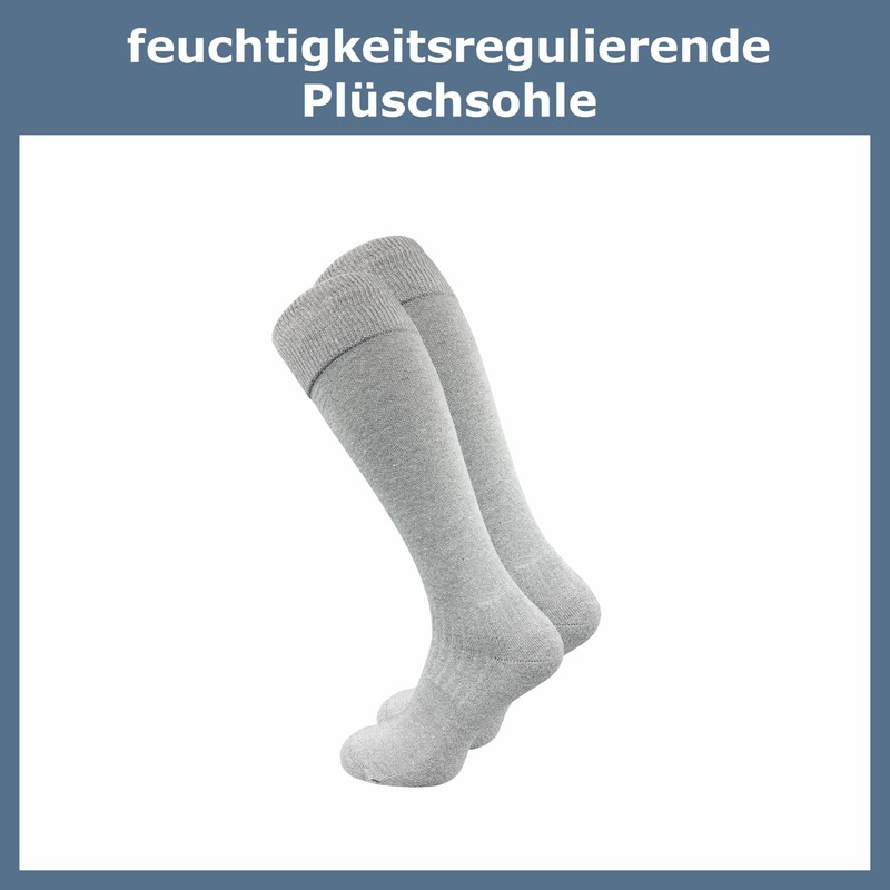 GAWILO Warm Knee Socks for Men and Women (4 Pairs)