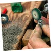 Mobestech 1bag Triangle Abrasive Polishing Media for Projects Buffing Grit