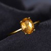 JewelryPalace Real Gemstone Garnet Citrine Peridot Blue Topaz Amethyst Rings,