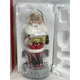Cocal- Cola/ Carl’s Jr. 2002 Santa Claus Promotional Bobble Head New