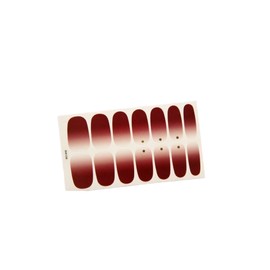 Generic 14Pcs Gradient Glitter Silver Matte Polish Full Cover Nail Wraps Sticker Da130 Nail Wraps Stickers Manicure Supplies for Women Nails Full Long Lasting Easy Apply and Remove