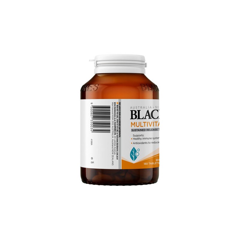 Blackmores Sustained Release Multi + Antioxidants 180 Tablets