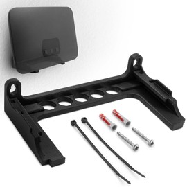 MOBILEFOX Wandhalterung für Telekom Speedport Smart 4 Router Wandhalter WLAN Halterung Halter mit Kabelmanagment, dual band