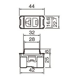 Panasonic (Panasonic) Wide Outlet wn1821sw