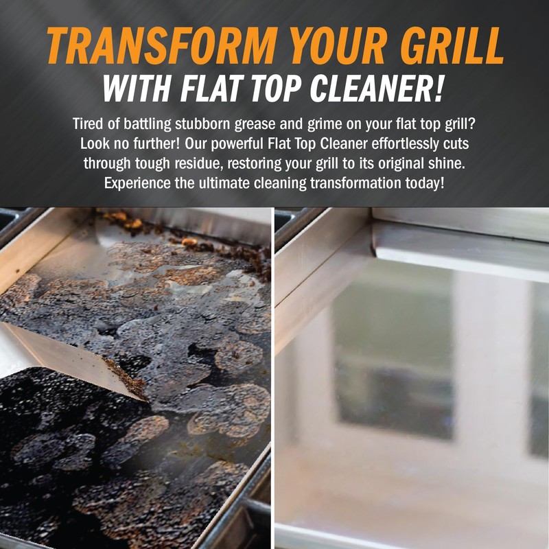 Active Element Flat Top Grill Cleaner – 32 fl oz