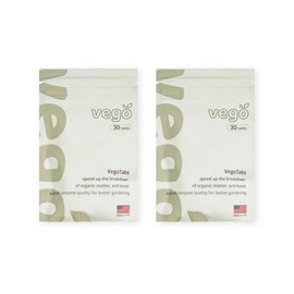 Vego Tabs to Accelerate The Composting Process, 2 Bags
