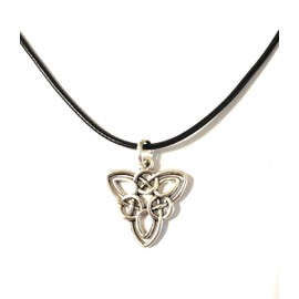Dreambase Celtic Knot Necklace, Antique Silver, Esoteric - Zinc Alloy, Zinc
