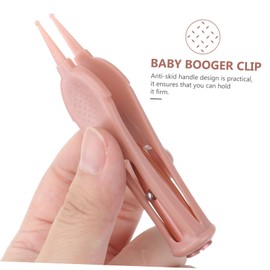 IWOWHERO Nose Cleaning Tweezer with Skid Handle LED for Gentle Cleaning of Ears Navel Eyes Durable Design