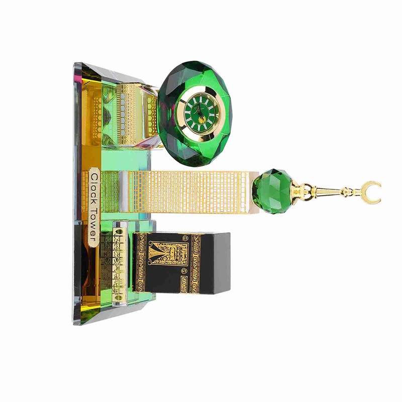 Muslim Kaaba Clock Tower Model Islamic Architecture Handicrafts Souvenirs Home