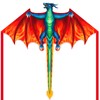 Fire Dragon Beach Kite for Adults, Easy to Fly Kite