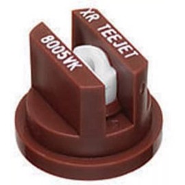 TeeJet XR8005-VK TeeJet Extended Range Flat Spray Ceramic Nozzle, Brown Tip