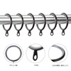 KaiYi Curtain Rings, Silent, Sliding Rings, Inner Diameter: 1.3 inches