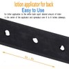 2 Pack Self Tanning Mitt Applicator Kit Black Self Tanner