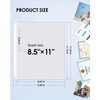 KTRIO 50 Pack Sheet Protectors for 3 Ring Binder, Non