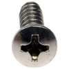 Dorman 784-115D Self Tapping Screws - Stainless Steel - Oval