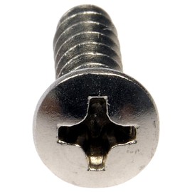 Dorman 784-115D Self Tapping Screws - Stainless Steel - Oval Head - No.8 X 1/2 In., 3/4 In., 8 Pack