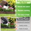 9.6ft L x 3.9in H Landscape Edging - 3 Packs