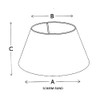 Dirk Davids Leuchten GmbH TL 20-15-13 Lampshade for Table Lamp