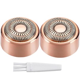 Replacement Heads Generation 3 for New Finishing Touch Flawless Facial Hair Remover,Upgraded Replacement Blades for Women,Ring Light Rose Gold for Flawless