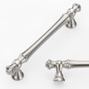 Amerdeco 6 Pack Brushed Satin Nickel Cabinet Pulls 128mm Hole