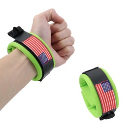 AFEISOL Universal Marine Boat Kill Switch Wrist Strap, Adjustable Jet Ski Lanyard Wrist Strap Floating Wrist, More, Large