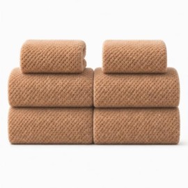 Toallas de Baño de Microfibra, 6 Piezas | 4 Toallas Grandes para Cuerpo 70x140 cm + 2 Toallas para Gym/Rostro 35x75 cm | Ultra Absorbentes, Secado Ráp