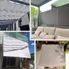 Awning Waterproof, Rectangular with Eyelets, Wind and 95% UV Protection,