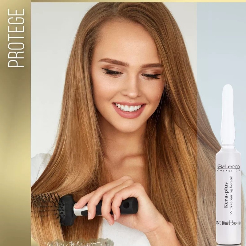 Salerm Cosmetics Ampolletas Antifrizz Prolonga Alaciados Salerm Kera Plus