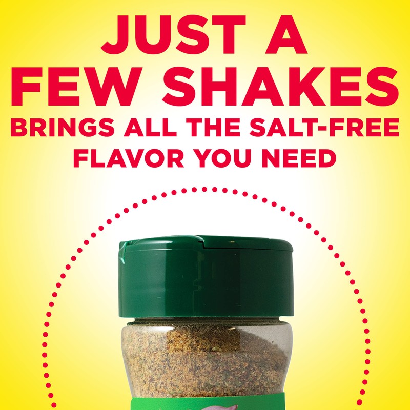Dash Salt-Free Seasoning Blend, Table Blend, 2.5 Ounce (Pack of