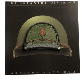 TACOPSGEAR Big RED ONE 1ST Infantry Division Helmet Patch