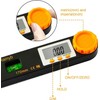 Rainyb Digital Angle Finder Tool, 5 inch Pocket Protractor, 0-360