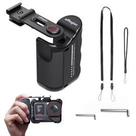 Rszfnjxry Xplorer Grip Kit Bundle for Insta360 Ace Pro2/Ace Pro/Ace,for DJI Action 5 Pro/4/3 and for Gopro Hero 13/12/10/9 Extended Holder Mount with Adjustable Shutter Button