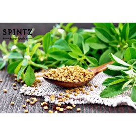 SPINTZ® Organic Fenugreek Seeds, 500 g, Plastic-Free Packaging, Fenugreek Seeds, Fenugreek Seeds, Vegan, 100% Natural and No Additives