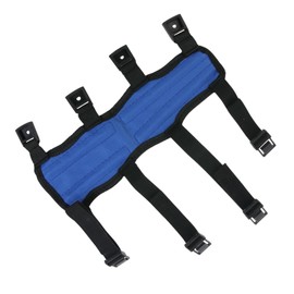 elTORO Curdora Hunter Arm Guard - Robust Arm Protector Made of Abrasion-Resistant Cordura - Water-Repellent, Breathable & Adjustable - with Clip Fasteners - 25 cm Length - Blue