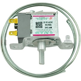 WPF-34E WPF34E Refrigerator Thermostat Suitable, 2-Pins Sensor Probe Thermostat, fit for Hisense Refrigerator Parts WPF34E 1806104, Temperature Controller Parts