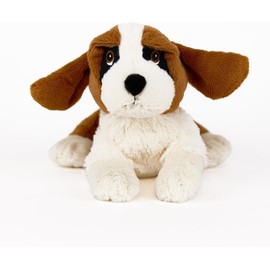 Warmies Plush St Bernard Microwavable Large, Heatable Weighted Plush Toy for Children and Adults with French Lavender Scent