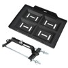 Heavy Duty Car Boat Battery Holder Hold Down Tray with