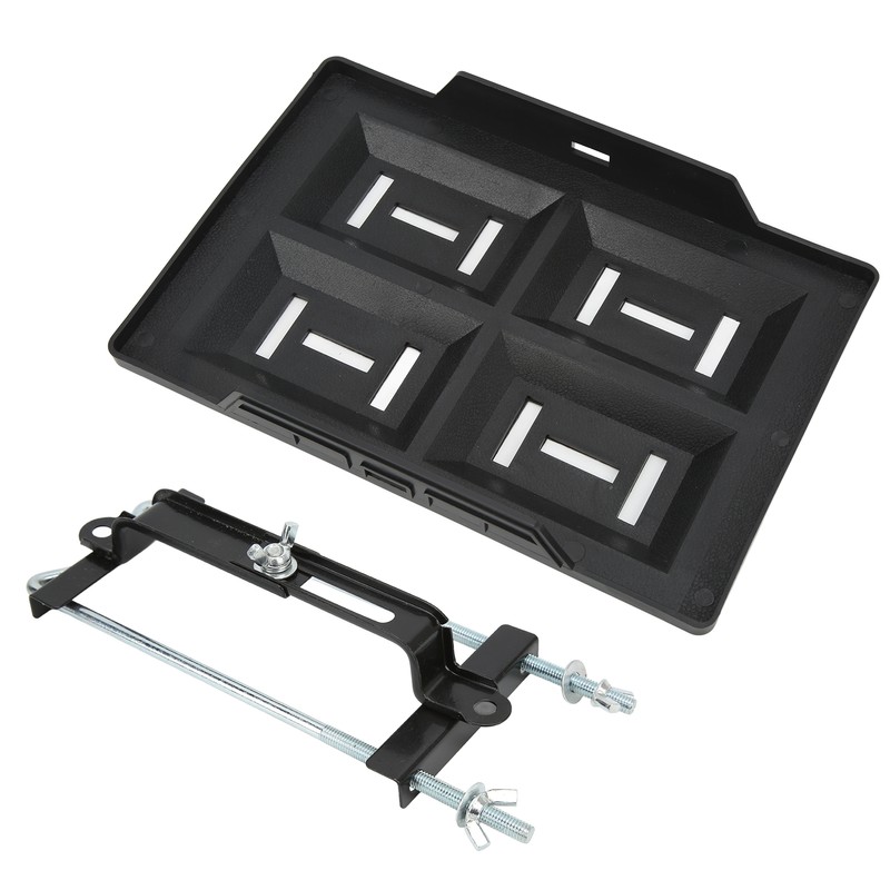 Heavy Duty Car Boat Battery Holder Hold Down Tray with