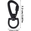 2pcs dog lead clips - with swivel snap hooks -