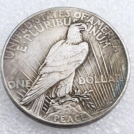 1942 USA Peace Goddess Liberty Punk Skull Retro HOBO Art Coin Souvenir Replica for Collection Party Gifts